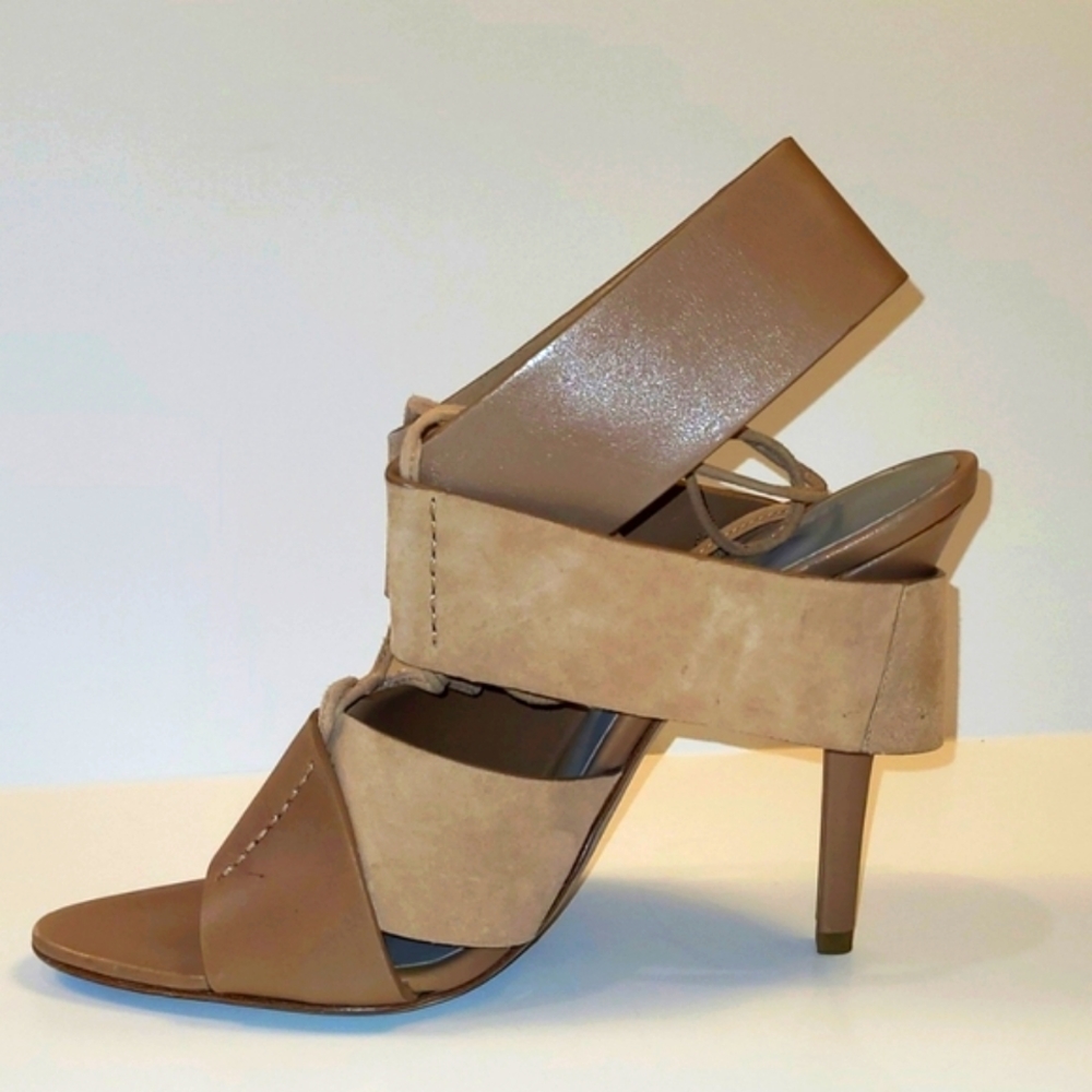 Alexander Wang Malgosia Lace up Ankle High Heel Sandals
